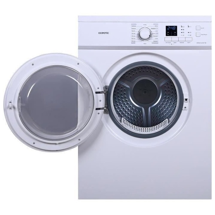 Seche-linge a évacuation OCEANIC OCEASLEV7W - 7 kg - Classe C - Blanc