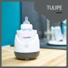 Babymoov Chauffe-Biberon Vapeur Universel Tulipe Cream - Utilisation Maison