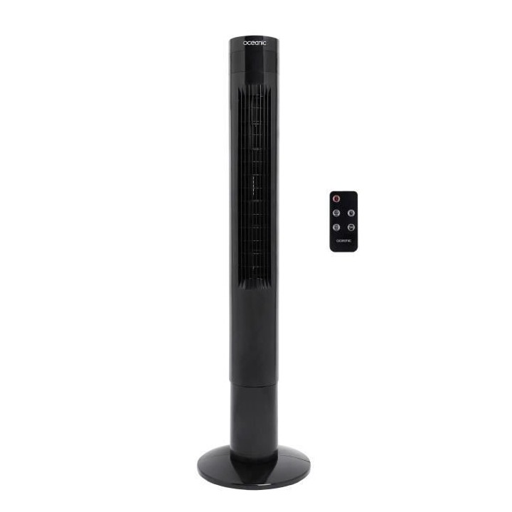 Ventilateur colonne OCEANIC - 50W - Hauteur 110 cm - Oscillation autom
