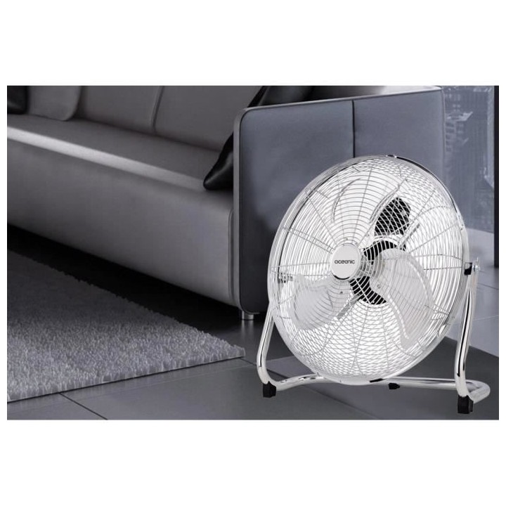 Ventilateur industriel de sol - Brasseur d'air OCEANIC - 70W - 3 vites
