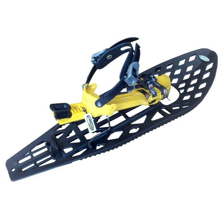 MORPHO SuperTRIMALP Light Paire de raquettes a neige, Noir/Jaune- Larg