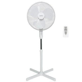 Ventilateur sur pied OCEANIC - 45W - Diametre 40 cm - 3 vitesses - Osc