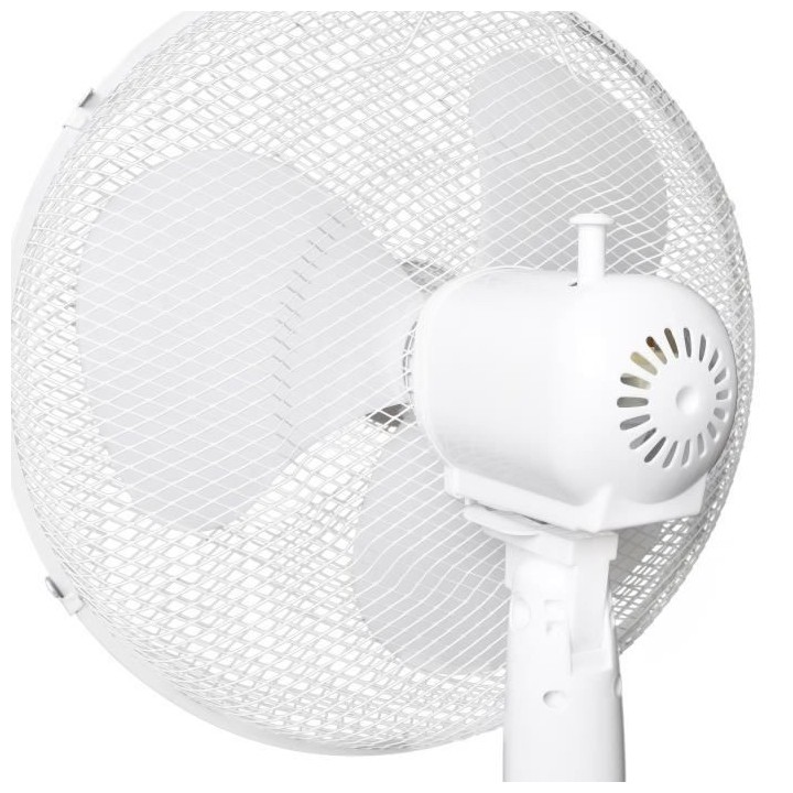 Ventilateur sur pied OCEANIC - 45W - Diametre 40 cm - 3 vitesses - Osc