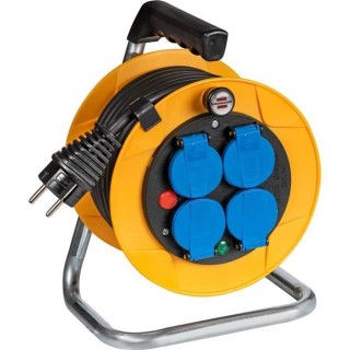 Brennenstuhl Enrouleur de câble Baby Pro 10m (IP44), Fabrication Fran