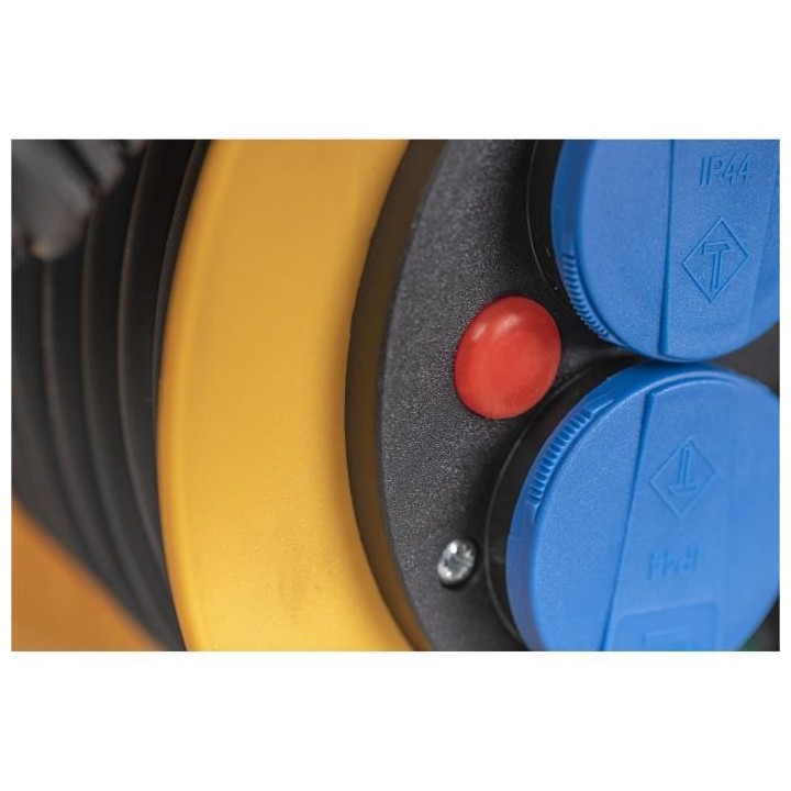 Brennenstuhl Enrouleur de câble Baby Pro 10m (IP44), Fabrication Fran