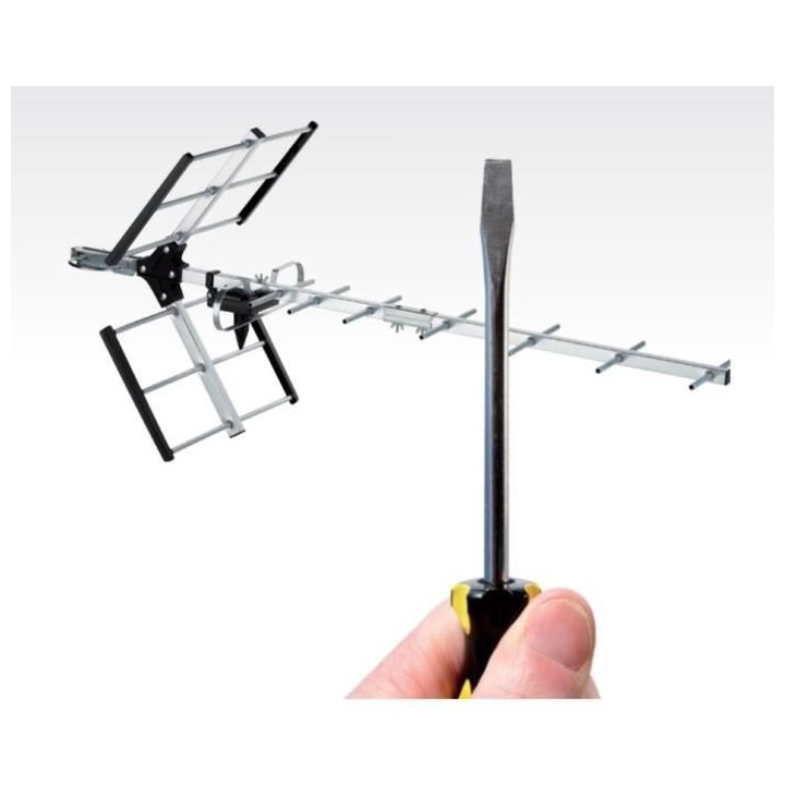 Antenne TV Extérieure ONE FOR ALL SV9354 Professional Line amplifiée