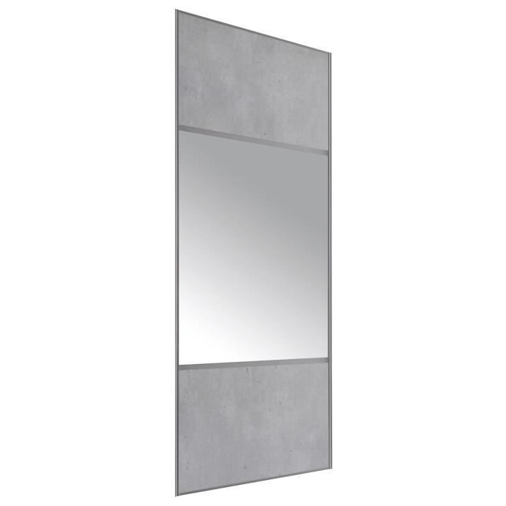 OPTIMUM Kit Portes de placard coulissantes - L180 cm x H250 cm - Déco