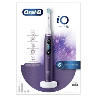 Brosse a Dents Électrique Oral-B iO Série 8s - Violet -Rechargeable