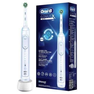Brosse a Dents Électrique Oral-B Genius X - 1 Brossette incluse, 6 Mo