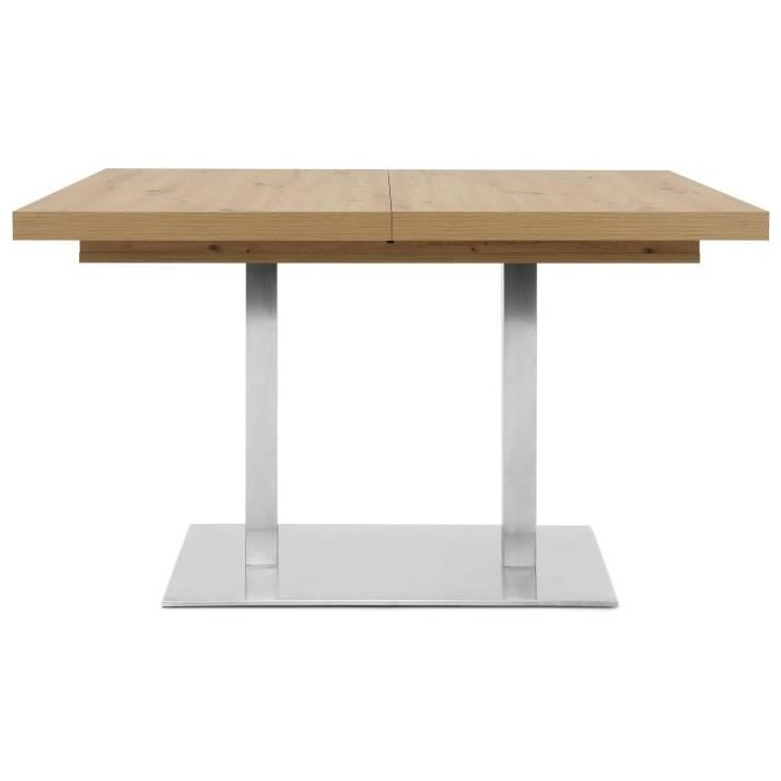 ORLANDO Table a manger a rallonge - Style contemporain - Décor chene