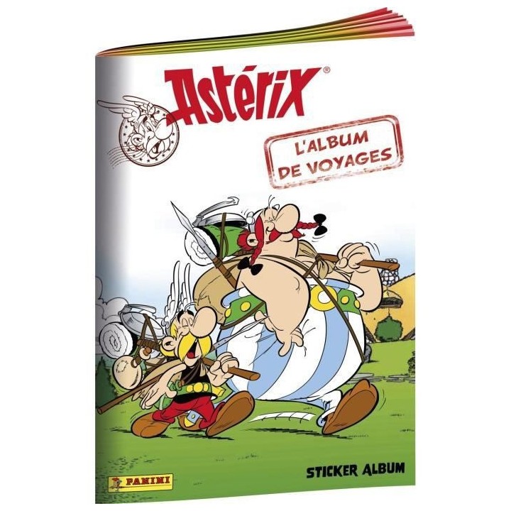 ASTERIX L'ABUM DE VOYAGES - ALBUM + RANGE CARTES