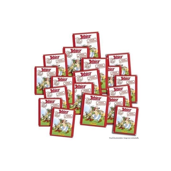 ASTERIX L'ABUM DE VOYAGES - BOITE DE 36 POCHETTES