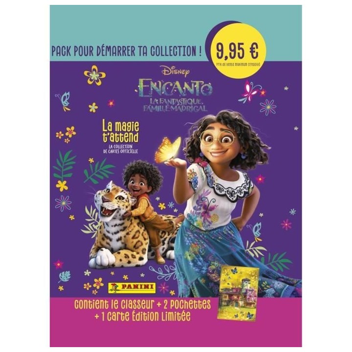 ENCANTO TRADING CARDS - PACK POUR DÉMARRER TA COLLECTION