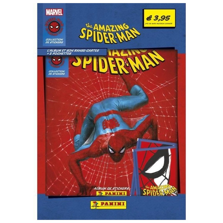 SPIDERMAN 60eME ANNIVERSAIRE - ALBUM + RANGE CARTES