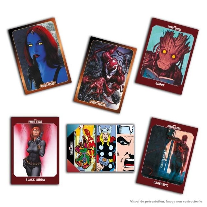 Marvel versus - fat pack 22 cartes PANINI