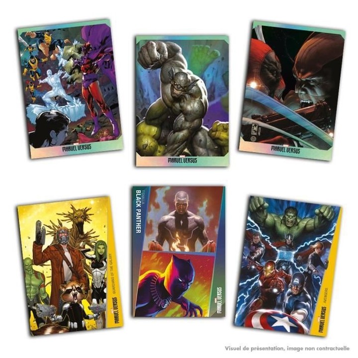 Marvel versus - fat pack 22 cartes PANINI