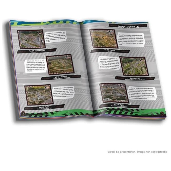 MOTO GP STICKERS - PACK POUR DÉMARRER TA COLLECTION