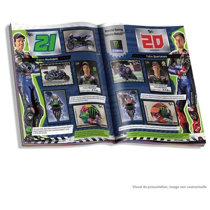 MOTO GP STICKERS - PACK POUR DÉMARRER TA COLLECTION