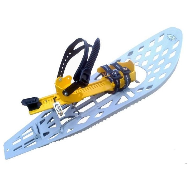 MORPHO TRIMALP Light, Paire de raquettes a neige, Gris/Jaune- Large