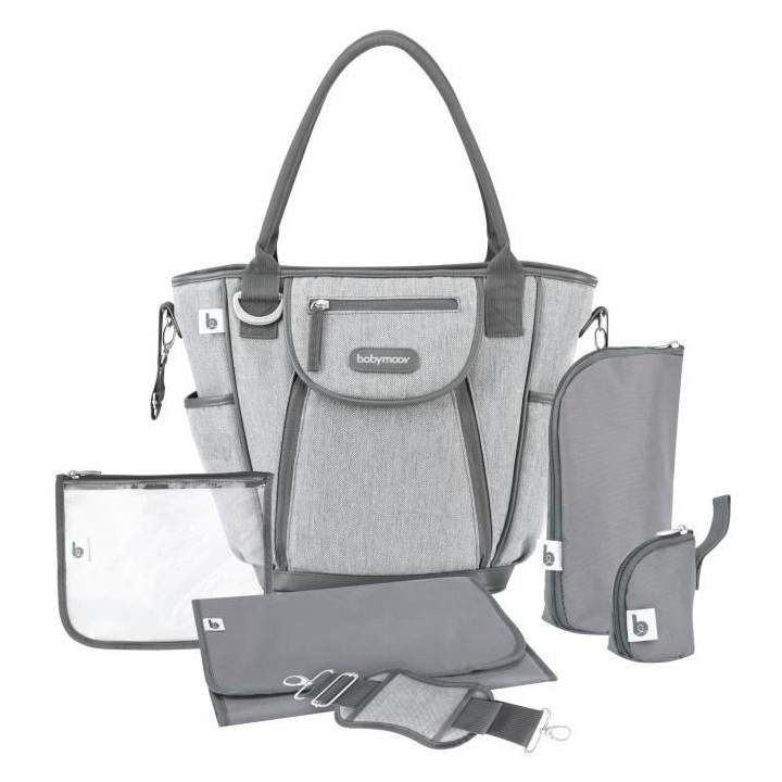 Babymoov Sac a Langer Daily Bag, Gris