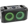 Enceinte portable de 100W - PARTY - PARTY-STREET2 - Sur batterie avec Bluetooth et effet lumineux LED - Noir