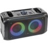 Enceinte portable de 100W - PARTY - PARTY-STREET2 - Sur batterie avec Bluetooth et effet lumineux LED - Noir