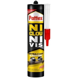 Colle de contact Ni Clous Ni Vis cartouche 380 g - PATTEX - 1952385