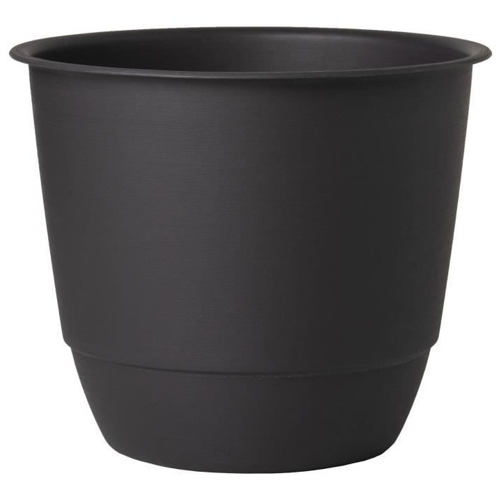 Pot de fleurs d'extérieur JOY - Pot Rond - Coloris Granite - Ø58,8 x