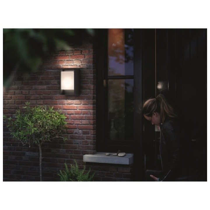 PHILIPS Applique extérieure Arbour 4000K 1x6W 230V - Anthracite