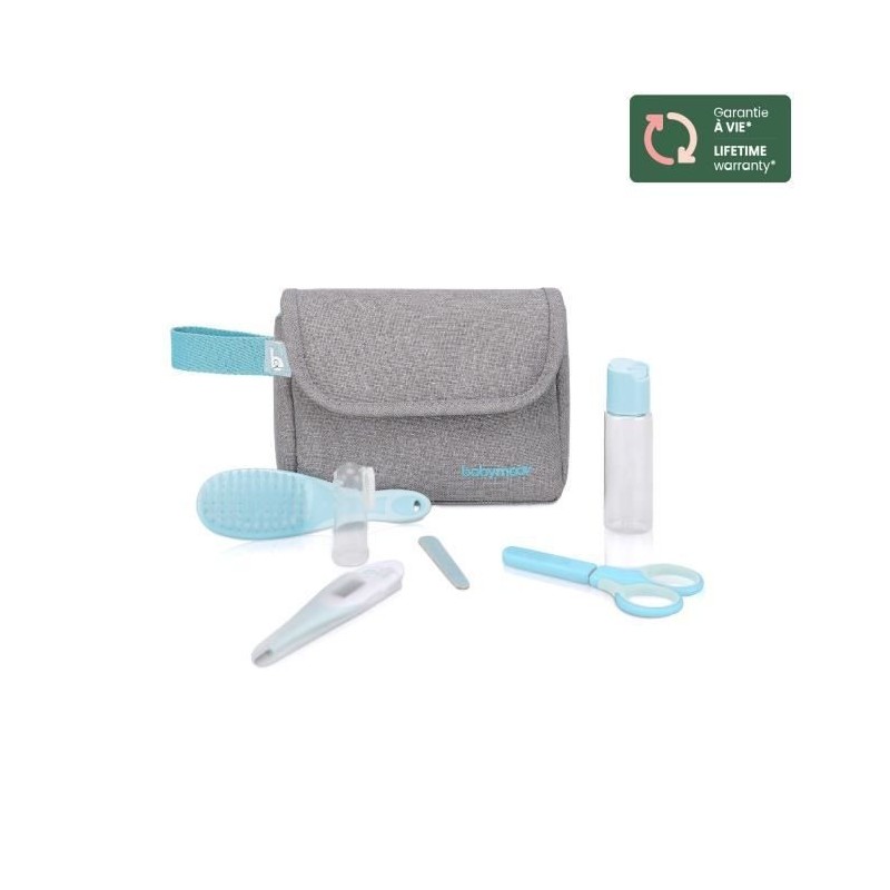 Babymoov Trousse de soin pour bébé, 6 Accessoires, avec Thermometre Digital