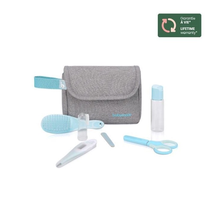 Babymoov Trousse de soin pour bébé, 6 Accessoires, avec Thermometre