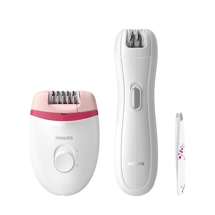PHILIPS BRP506/00 Coffret Epilation Corps, Visage et Maillot - Epilate