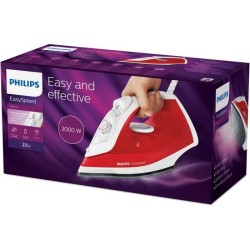 PHILIPS Fer a repasser EasySpeed GC1742/40, 2000W, Pressing 90 g/min, Débit vapeur 25 g/min, Systeme anticalcaire