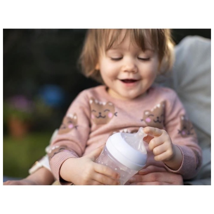 Lot de 2 Tétines Natural 3.0 PHILIPS AVENT SCY962/02 - Des la naissan