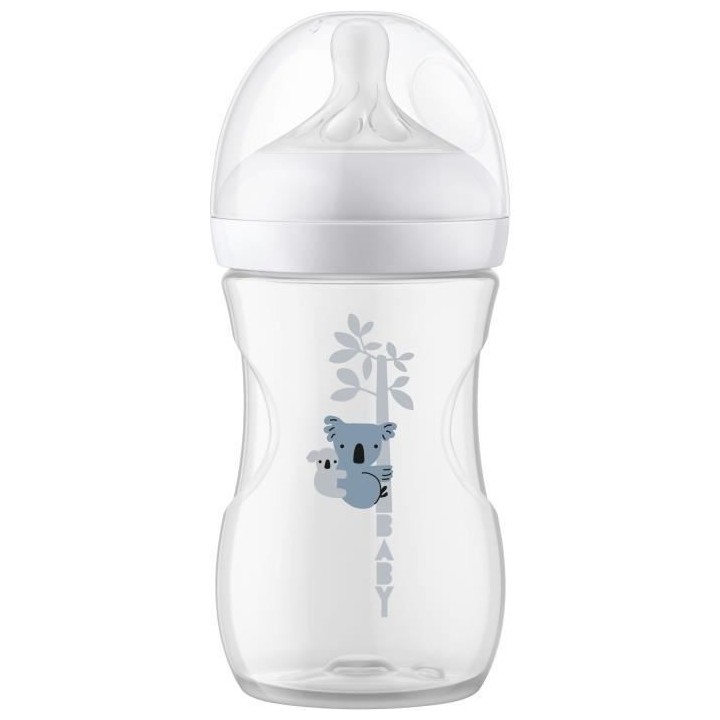 Biberon Natural 3.0 PHILIPS AVENT SCY903/67 - 260 ml - Koala