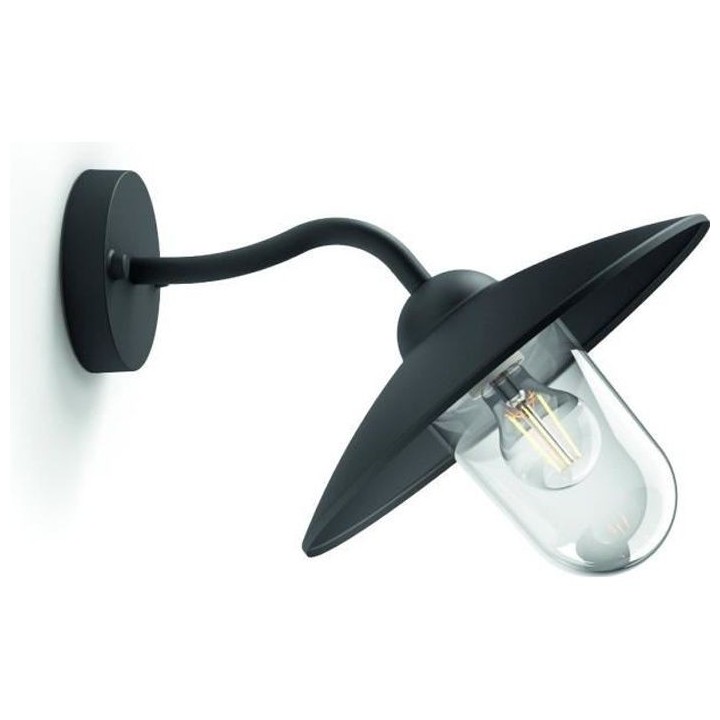 HAMMOCK-Applique d'extérieur Descendante Noir L30cm Noir Philips