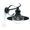 PHILIPS Topiary Applique murale extérieure - Noire - 1x60W - 230V