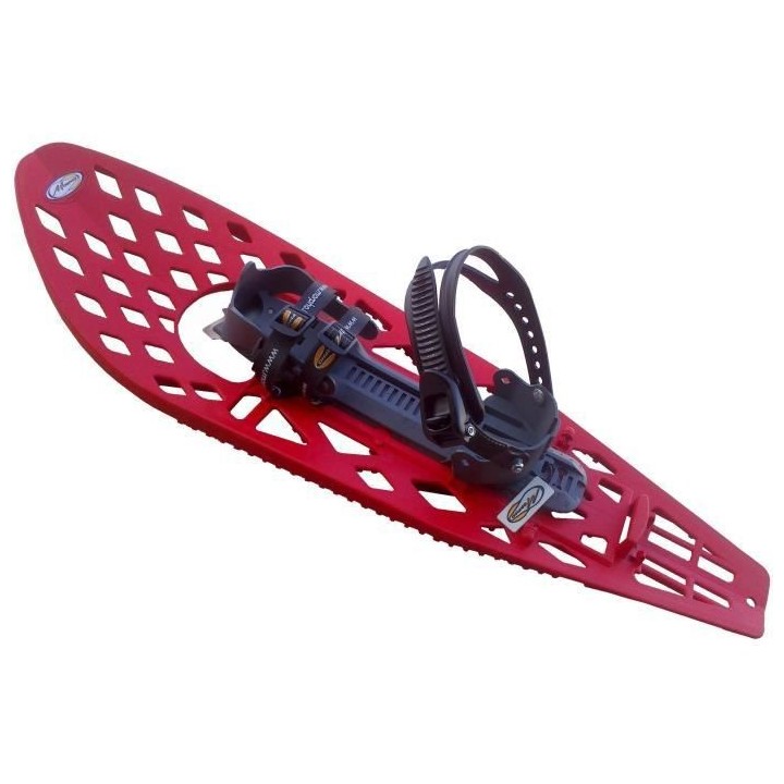 MORPHO TRIMETTE Light, Paire de raquettes a neige, Rouge/Gris- Large