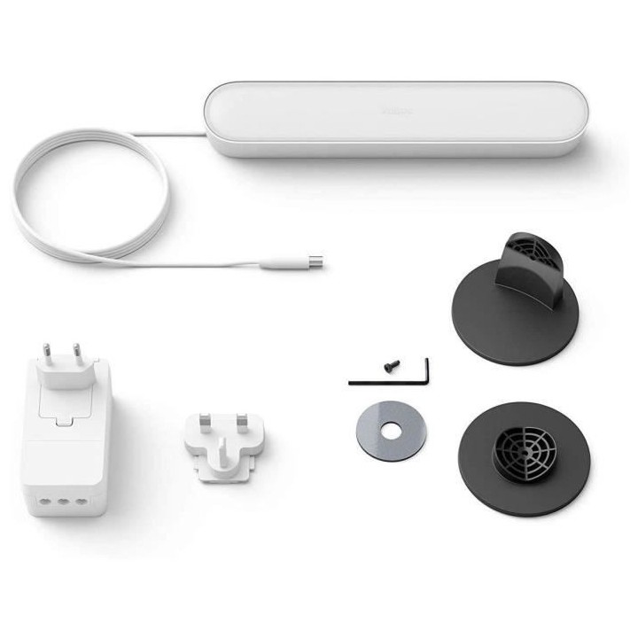 Philips Hue Play White & Color Ambiance, kit de base x 1, Blanc, fonct