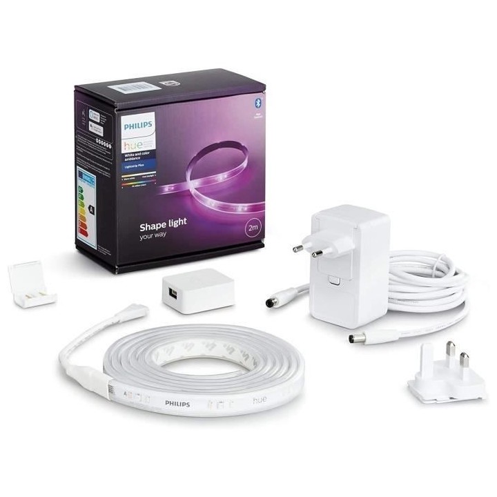 Hue Ambiance White & Color - PHILIPS - Indoor LightStrips Plus - 2 m -