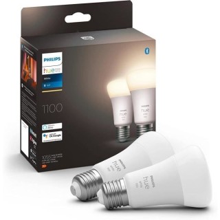 Philips Hue White, ampoule LED connectée E27, Equivalent 75W, 1100 lu