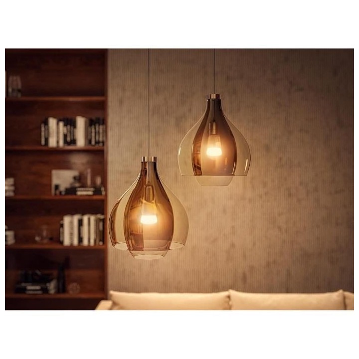 Philips Hue White, ampoule LED connectée E27, Equivalent 75W, 1100 lu