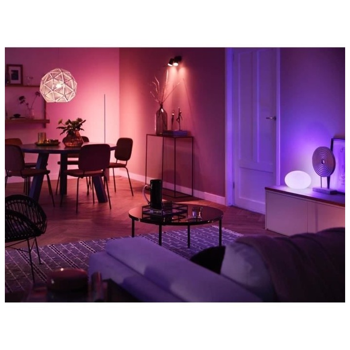 Philips Hue White & Color Ambiance, ampoule LED connectée E27,Equival