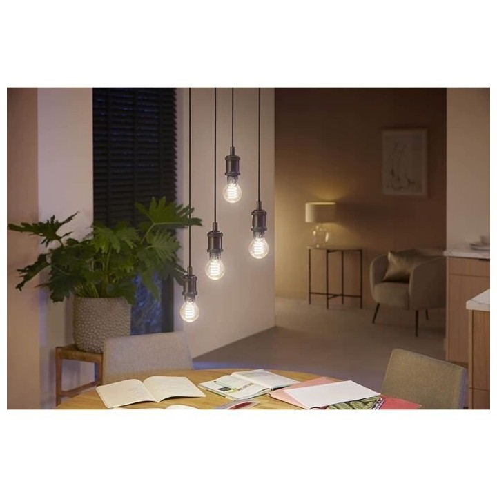 Philips Hue White Ambiance, ampoule LED connectée Filament E27, compa