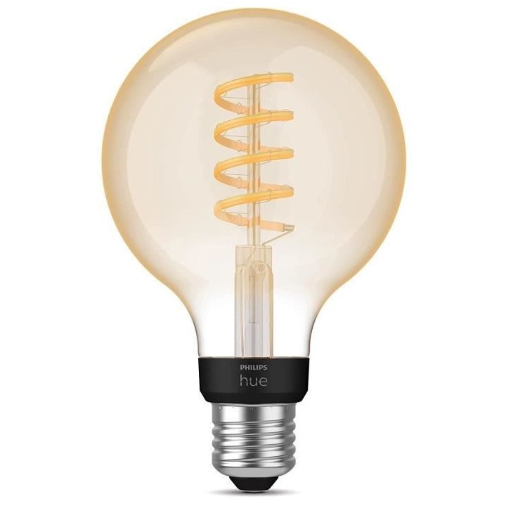Philips Hue White Ambiance, ampoule LED connectée E27 Filament G93 Gl