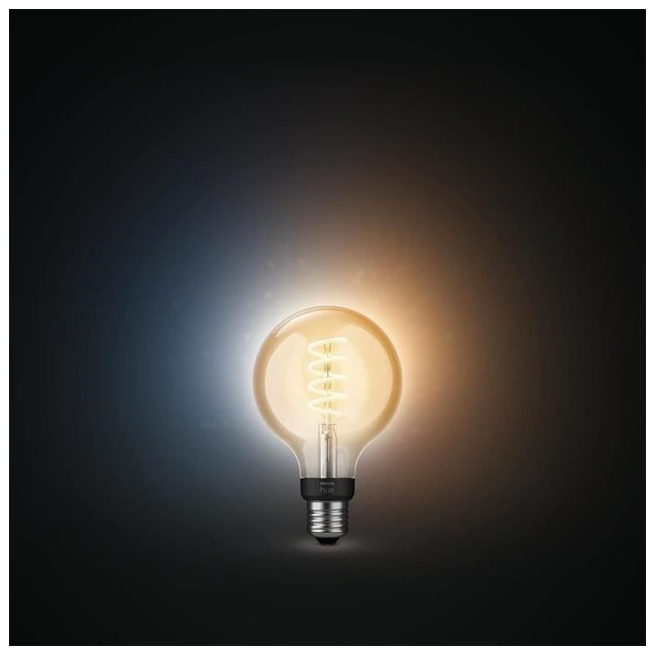 Philips Hue White Ambiance, ampoule LED connectée E27 Filament G93 Gl
