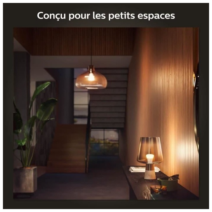 Philips Hue White, ampoule LED connectée E27, équivalent 60W, 800 lu