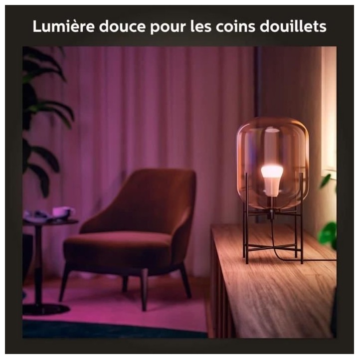 Philips Hue Ampoules LED Connectées White & Color Ambiance GU10, Blue