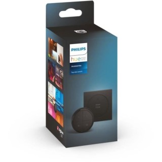 Philips Hue bouton télécommande Tap Dial Switch, noir, permet le con
