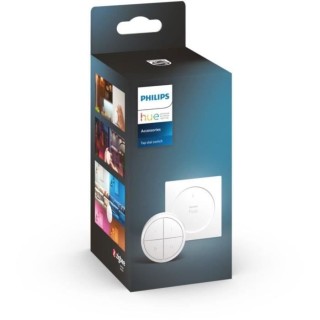 Philips Hue bouton télécommande Tap Dial Switch, blanc, permet le co